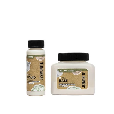 Jesmonite AC100 akrilgyanta rendszer - 100 ml liquid + 250 g ásványi por