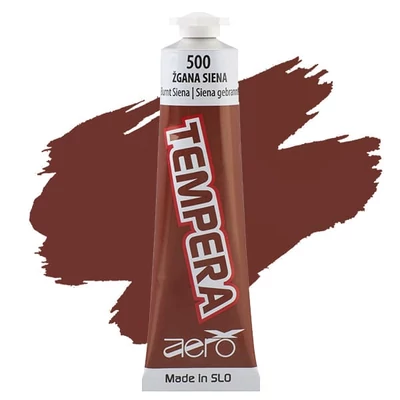 Aero tempera, 42 ml - 500, burnt siena