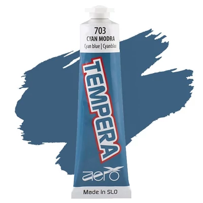 Aero tempera, 42 ml - 703, cyan blue