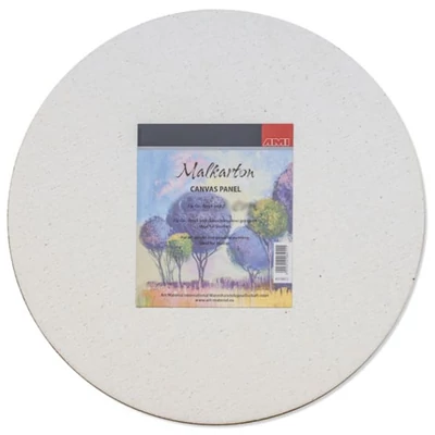 AMI kasírozott festővászon - 15 cm, kerek