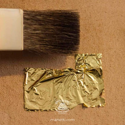 Manetti aranyfüst, 8x8 cm, 25 lap, 23,75 karát
