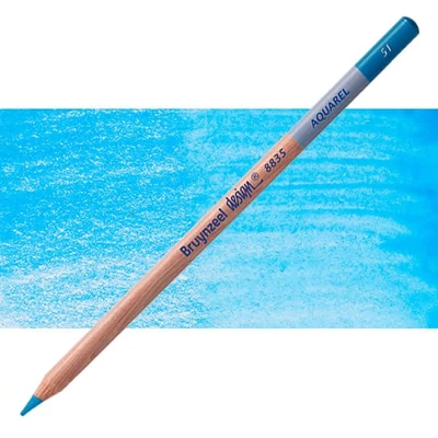 Bruynzeel Design akvarellceruza - 51, light blue