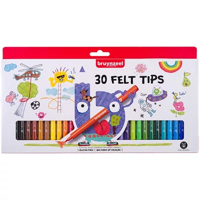 Bruynzeel filctollkészlet - 30 db