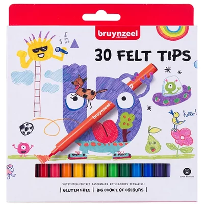 Bruynzeel filctollkészlet - 30 db	