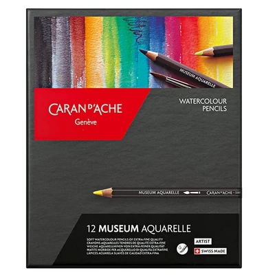 Caran d&#039;Ache Museum akvarellceruza készlet - 12 db