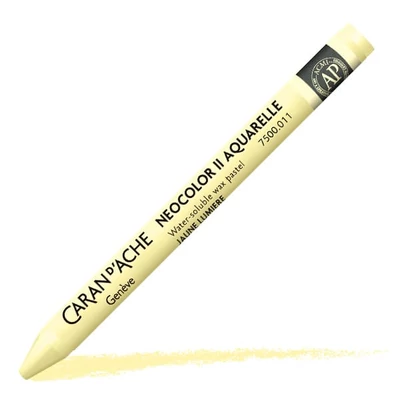 Caran d'Ache Neocolor II akvarellkréta - 011, pale yellow