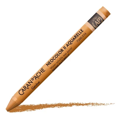 Caran d'Ache Neocolor II akvarellkréta - 036, raw sienna