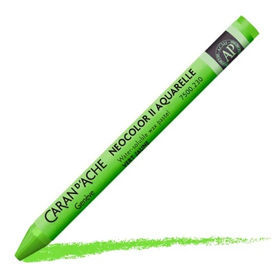 Caran d'Ache Neocolor II akvarellkréta - 230, yellow green