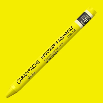 Caran d'Ache Neocolor II akvarellkréta - 240, lemon yellow