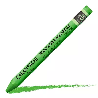 Caran d'Ache Neocolor II akvarellkréta - 720, bright green