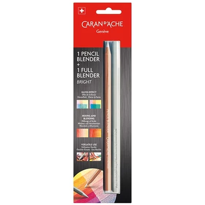 Caran d&#039;Ache Pencil Blender + Full Blender összemosó ceruza készlet, 2 db
