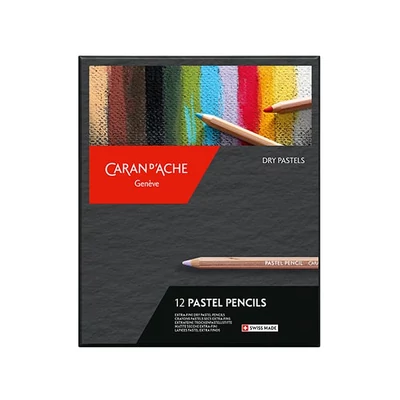 Caran d'Ache extra finom pasztellceruza készlet - 12 db