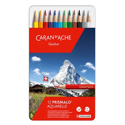 Caran d'Ache Prismalo akvarellceruza készlet - 12 db