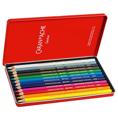 Caran d&#039;Ache Supracolor Soft akvarellceruza készlet - 12 db