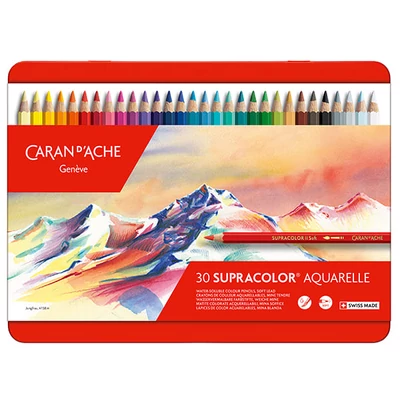 Caran d&#039;Ache Supracolor Soft akvarellceruza készlet - 30 db