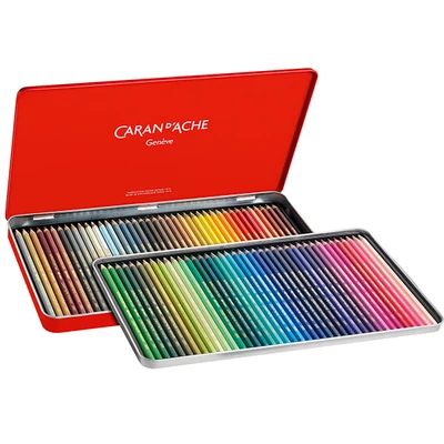 Caran d'Ache Supracolor Soft akvarellceruza készlet - 80 db