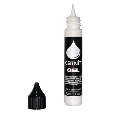 Cernit gel, Liquid folyékony gyurma, 30 ml - fehér