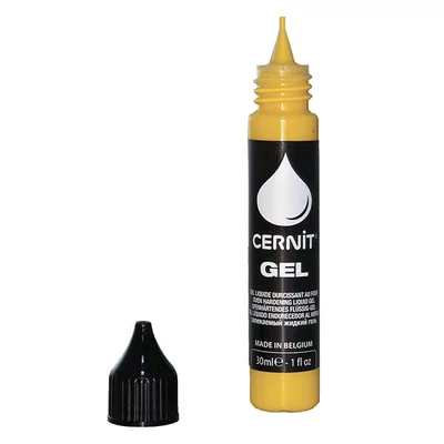 Cernit gel, Liquid folyékony gyurma, 30 ml - sárga