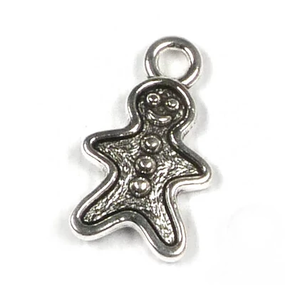 Charm fémdísz, 4 db - Mézike