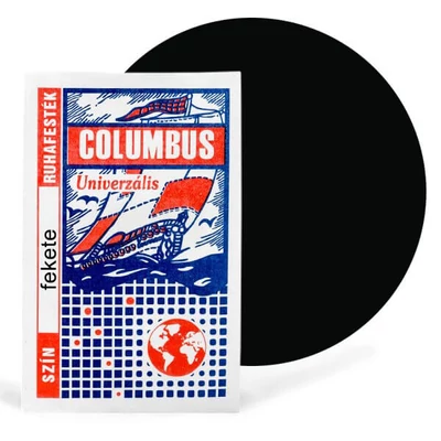 Columbus textilfesték, ruhafesték - fekete