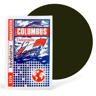 Columbus textilfesték, ruhafesték - kávébarna