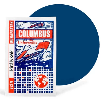 Columbus textilfesték, ruhafesték - királykék