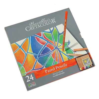Cretacolor Fine Art Pastel pasztellceruza készlet - 24 db, fémdobozos