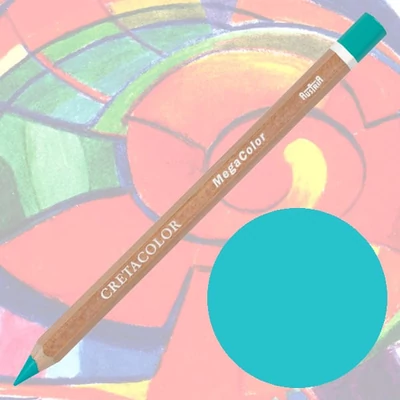 Cretacolor MegaColor színesceruza - 176, turquoise dark
