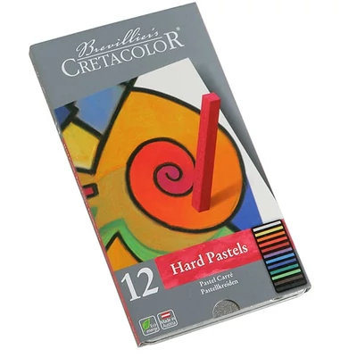 Cretacolor pasztellkréta (pittkréta) készlet - 12 db, fémdobozos