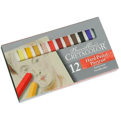 Cretacolor pasztellkréta (pittkréta) készlet - 12 db, porté