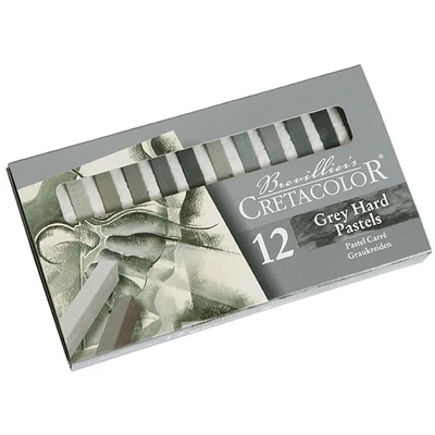 Cretacolor Pittkréta készlet, szürke, 12 db