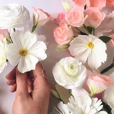 Krepp-papír, Educational, 40 g, 50x250 cm - 224 azúrkék, sea azure