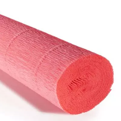 Virágkrepp-papír, 180 g, 50x250 cm - 601 cukor rózsaszín