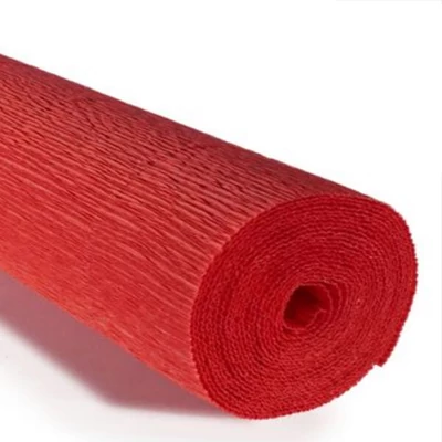 Virágkrepp-papír, 180 g, 50x250 cm - 618 sötét narancs