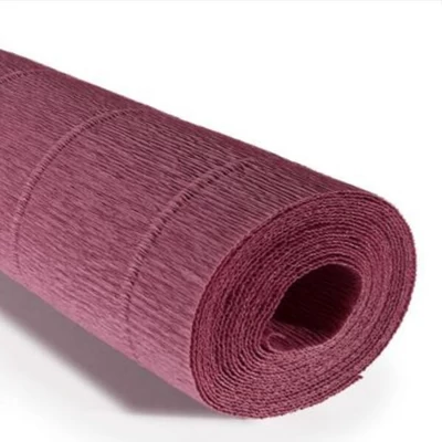 Virágkrepp-papír, 180 g, 50x250 cm - 620 sötét szilva