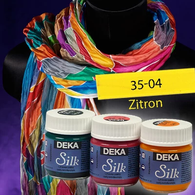 Deka Silk selyemfesték 50 ml - 04 citrom
