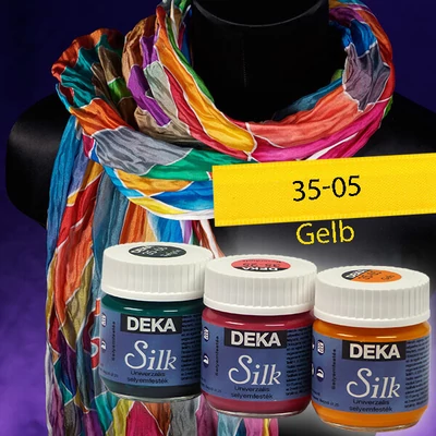 Deka Silk selyemfesték 50 ml - 05 sárga