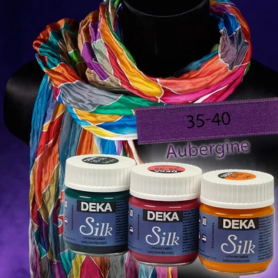 Deka Silk selyemfesték 50 ml - 40 padlizsán