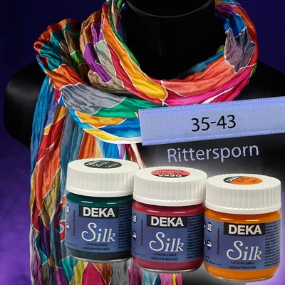 Deka Silk selyemfesték 50 ml - 43 búzavirágkék