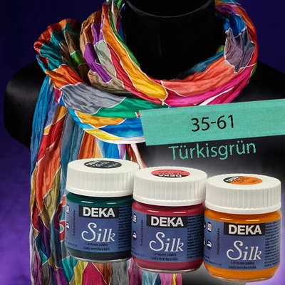 Deka Silk selyemfesték 50 ml - 61 türkizzöld