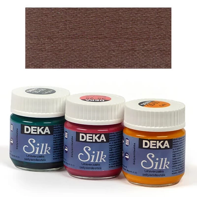 Deka Silk selyemfesték 50 ml - 85 sötétbarna