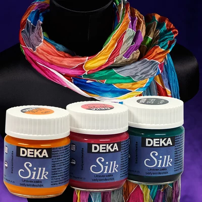 Deka Silk selyemfesték 50 ml - különféle színekben
