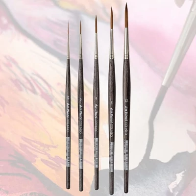 Da Vinci Colineo 1222 szintetikus, hegyes ecset - különféle méretekben