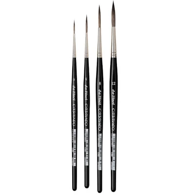 Da Vinci Casaneo 1290 szintetikus, hegyes ecset - különféle méretekben