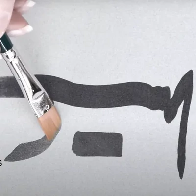 Da Vinci Nova 1373 szintetikus, vágott végű ecset - különféle méretekben