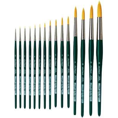 Da Vinci Nova 1570 szintetikus, kerek ecset - különféle méretekben