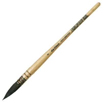 Da Vinci Petit Gris Pur 418 mókusszőr, kerek ecset - 4