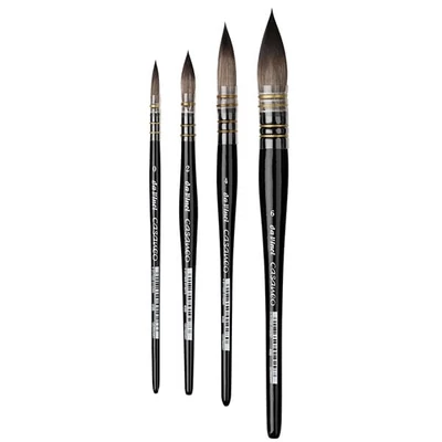 Da Vinci Casaneo 498 szintetikus, kerek ecset - különféle méretekben