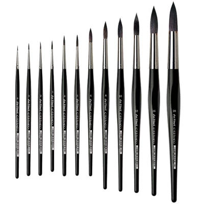 Da Vinci Casaneo 5598 szintetikus, kerek ecset - különféle méretekben