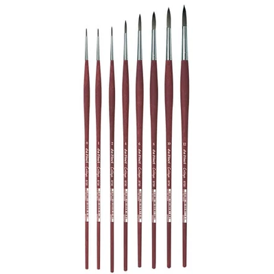 Da Vinci College 8730 szintetikus, kerek ecset - különféle méretekben